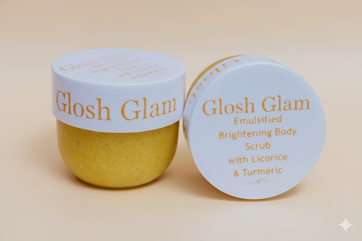 Emulsified Brightening body scrub