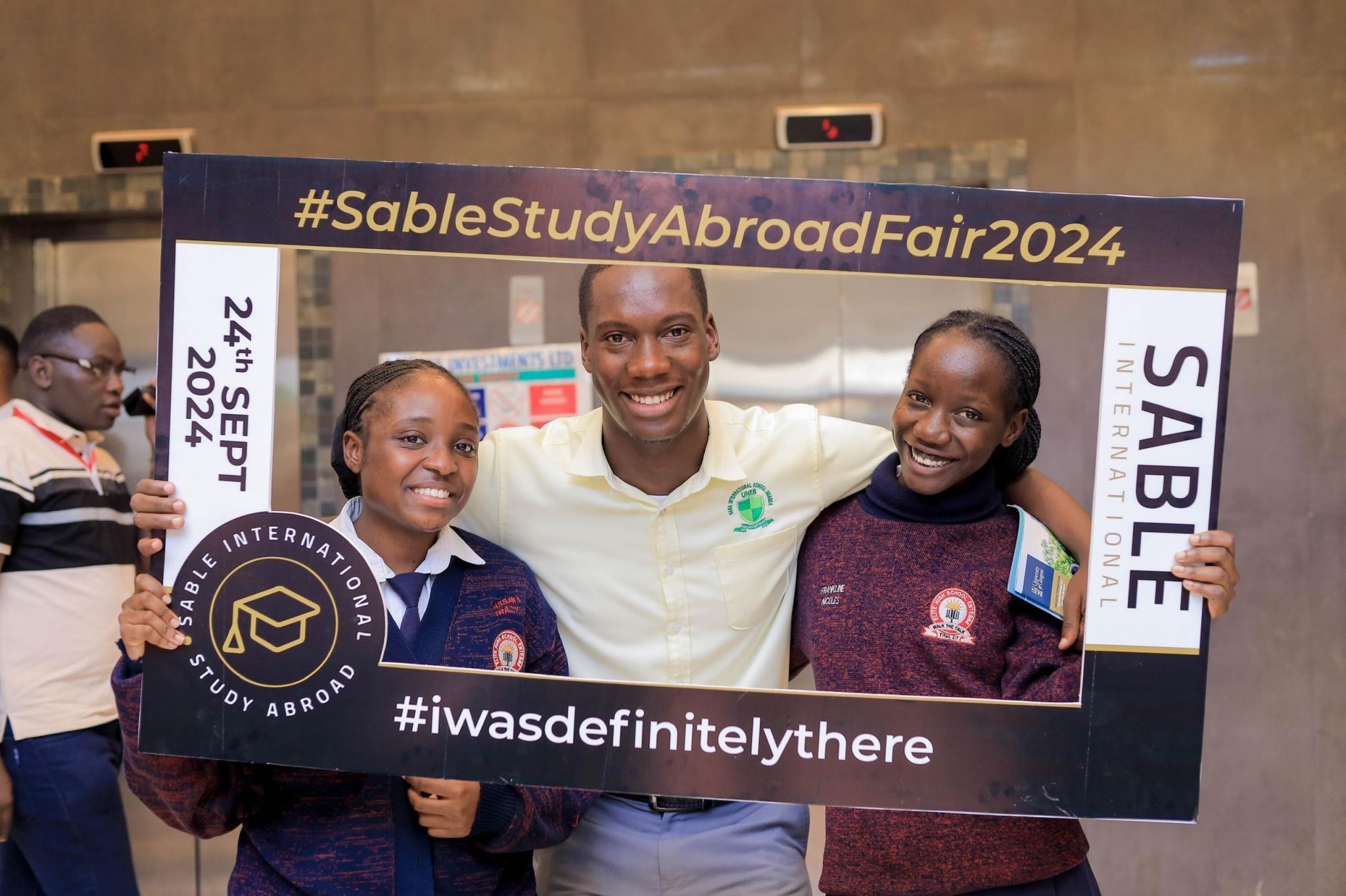 Future global scholars at our Sable study abroad Fair
