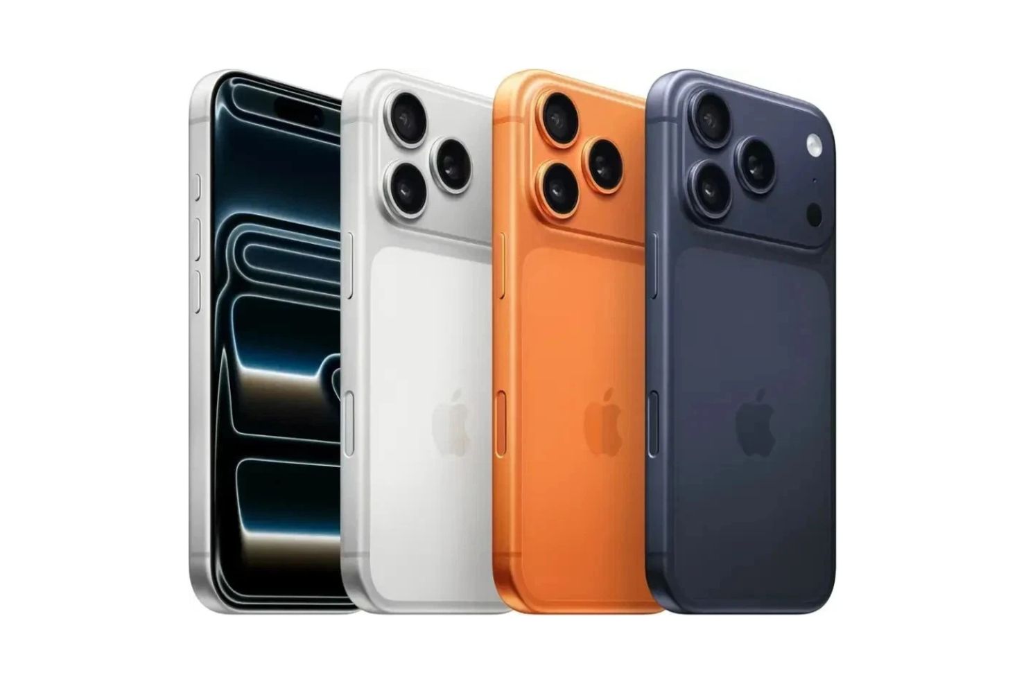 Apple iPhone 17 Pro 6.3" 8GB RAM 256GB 48MP Triple - Orange / Silver / Blue