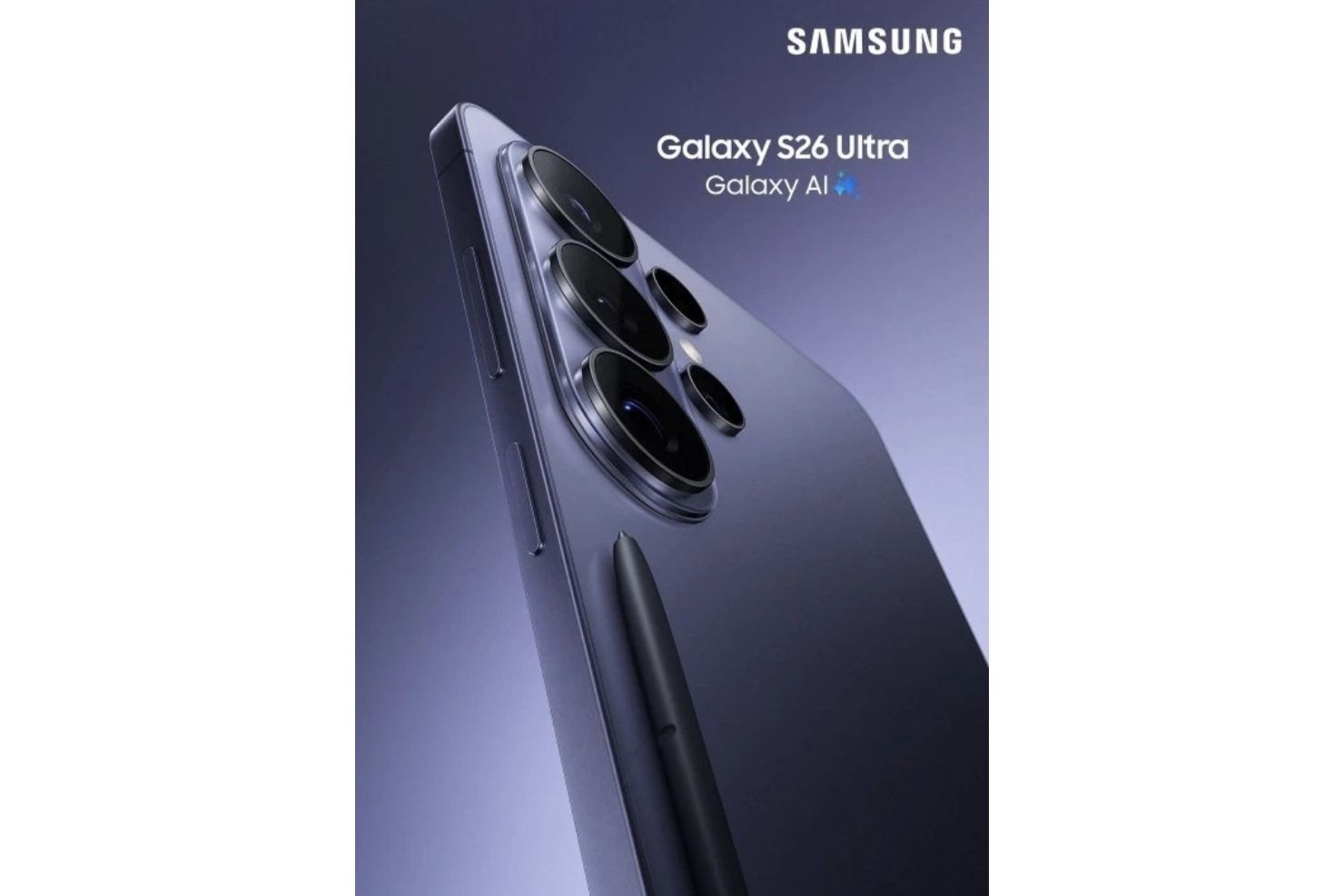 Samsung Galaxy S26 Ultra 5G 6.9" 12GB RAM 512GB Quad Camera 5000mAh + Built-in S Pen